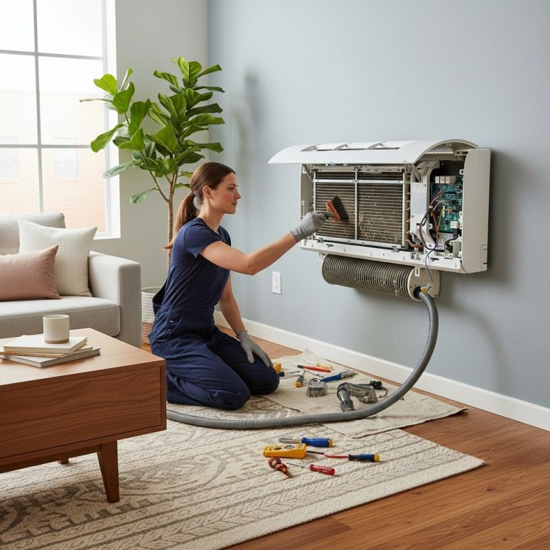 Mini Split Installation detail